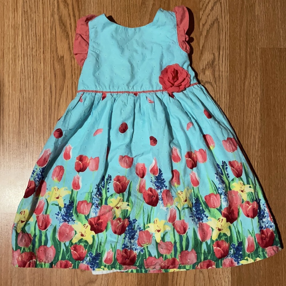 Girls 4T Penelope Mack, LTD. Tulip Dress
